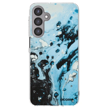 Picasee silikonski prozorni ovitek za Samsung Galaxy A16 5G - Organic blue