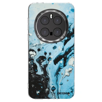 Picasee silikonski prozorni ovitek za Honor Magic7 Pro 5G - Organic blue