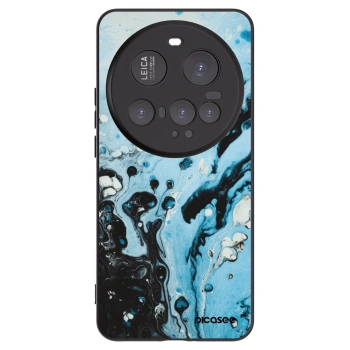 Picasee silikonski črni ovitek za Xiaomi 15 Ultra - Organic blue