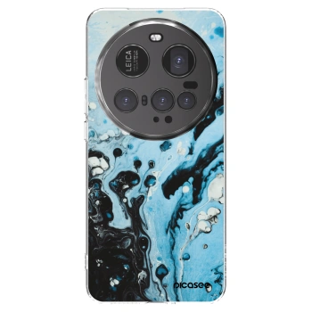 Picasee silikonski prozorni ovitek za Xiaomi 15 Ultra - Organic blue