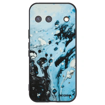 Picasee silikonski črni ovitek za Google Pixel 9 - Organic blue