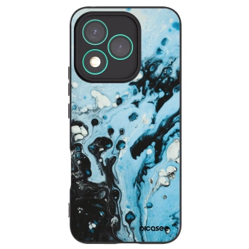 Picasee silikonski črni ovitek za Honor 400 Lite 5G - Organic blue