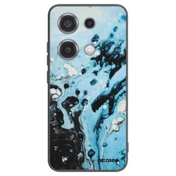 Picasee silikonski črni ovitek za Xiaomi Redmi Note 14S - Organic blue