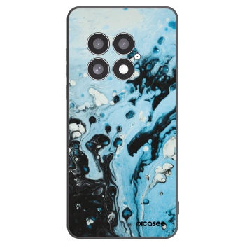 Picasee silikonski črni ovitek za OnePlus 13 5G - Organic blue