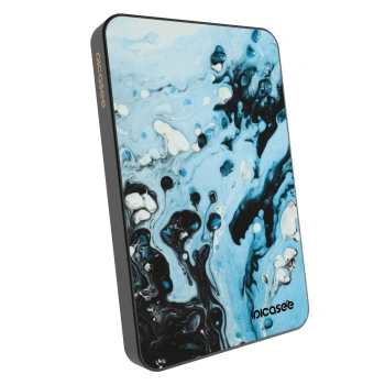 Prenosna baterija z MagSafe 5 000 mAh Siva - Organic blue