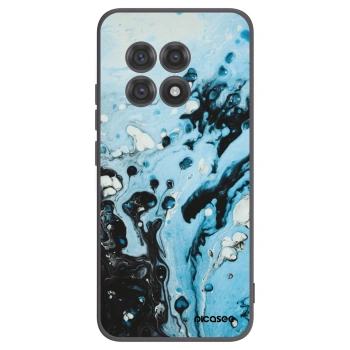 Picasee silikonski črni ovitek za OnePlus 13R 5G - Organic blue