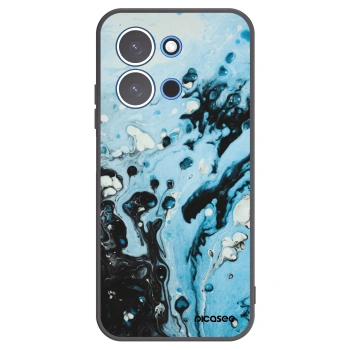 Picasee silikonski črni ovitek za Xiaomi Redmi 15C 4G - Organic blue