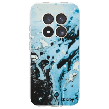 Picasee silikonski prozorni ovitek za Xiaomi Redmi Note 15 Pro 4G - Organic blue