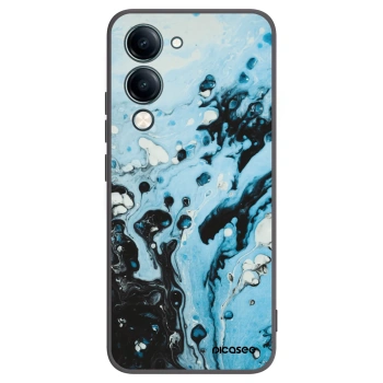 Picasee silikonski črni ovitek za Vivo Y29s 5G - Organic blue