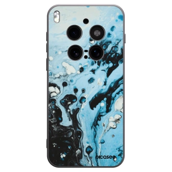 Picasee silikonski črni ovitek za Vivo X300 Pro - Organic blue