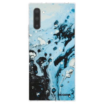 Picasee silikonski prozorni ovitek za Samsung Galaxy Note 10 N970F - Organic blue