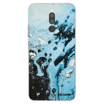 Picasee silikonski prozorni ovitek za Xiaomi Redmi 8 - Organic blue