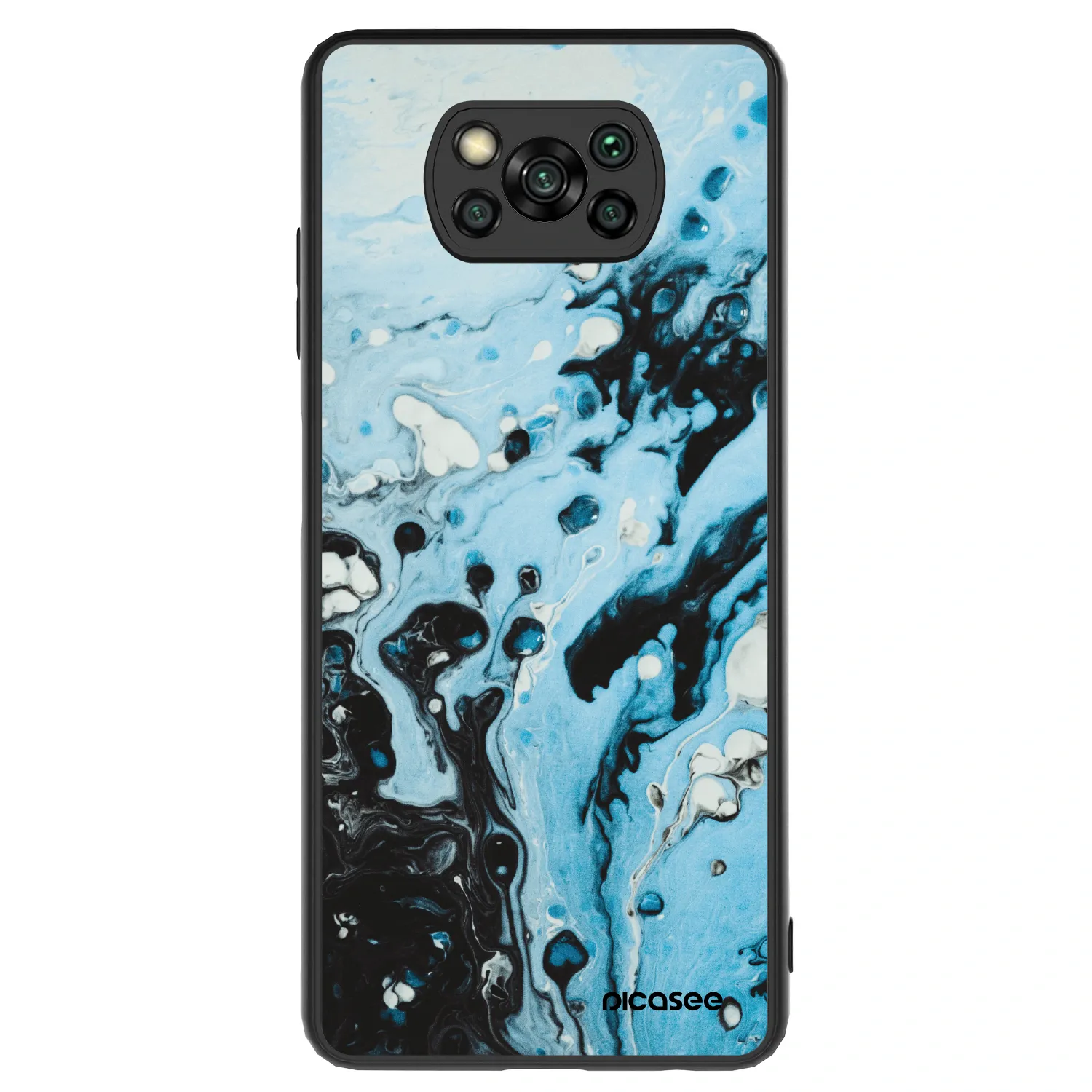 Picasee ULTIMATE CASE za Xiaomi Poco X3 - Organic blue