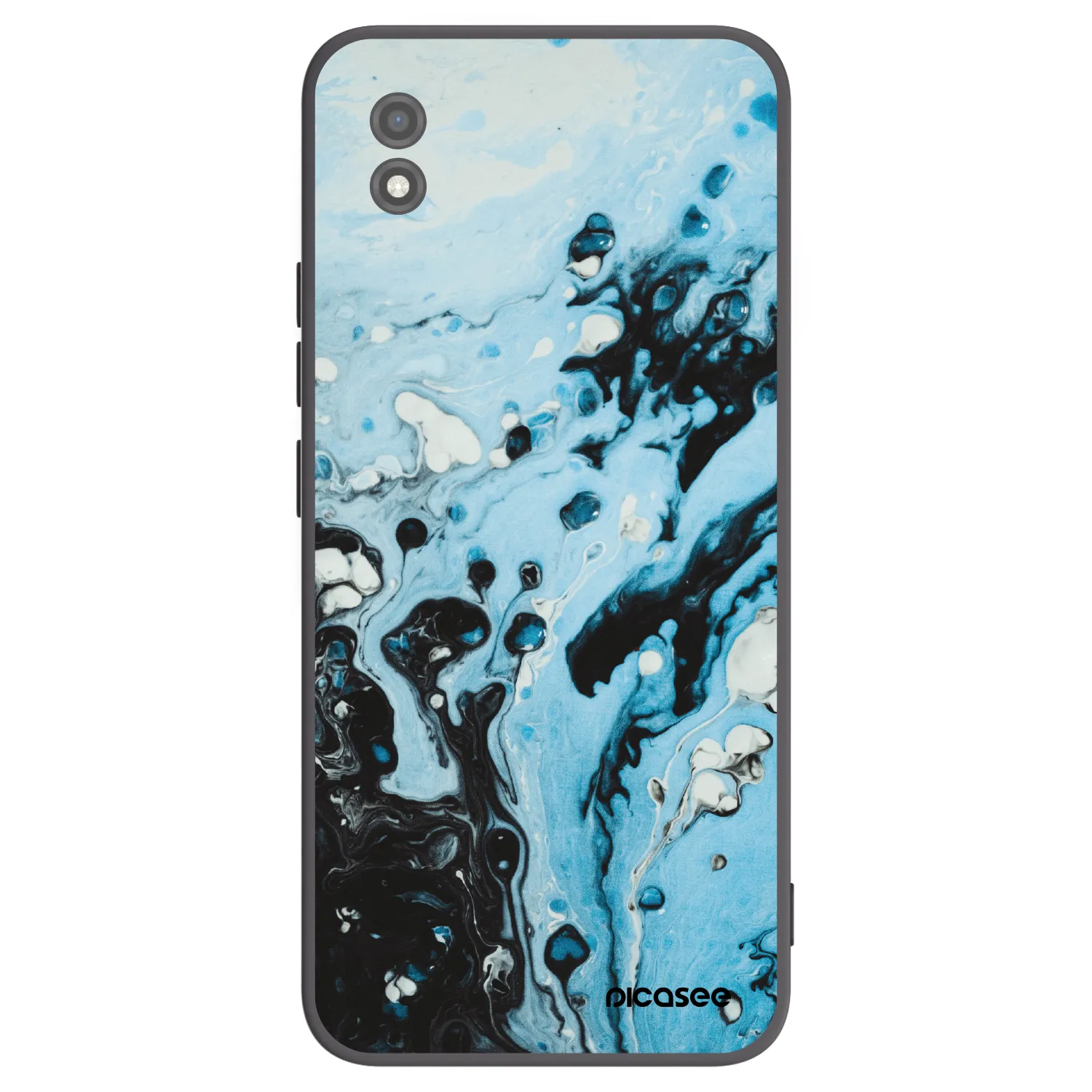 Picasee silikonski črni ovitek za Realme C11 (2021) - Organic blue