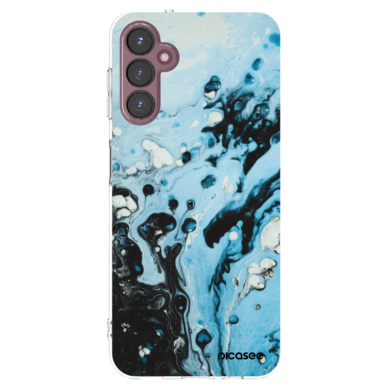 Picasee silikonski prozorni ovitek za Samsung Galaxy A05s A057G - Organic blue