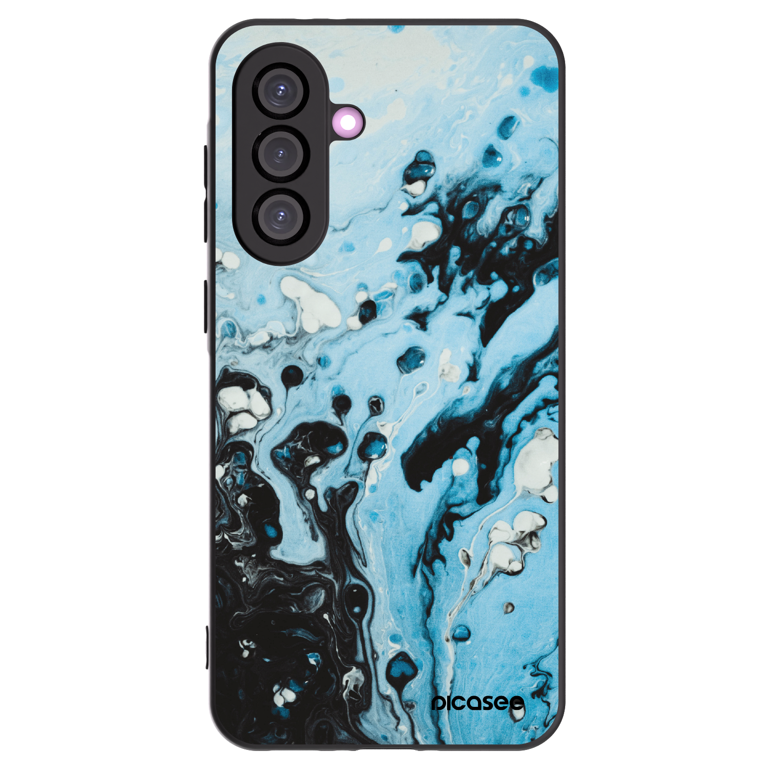 Picasee silikonski črni ovitek za Samsung Galaxy A36 5G - Organic blue