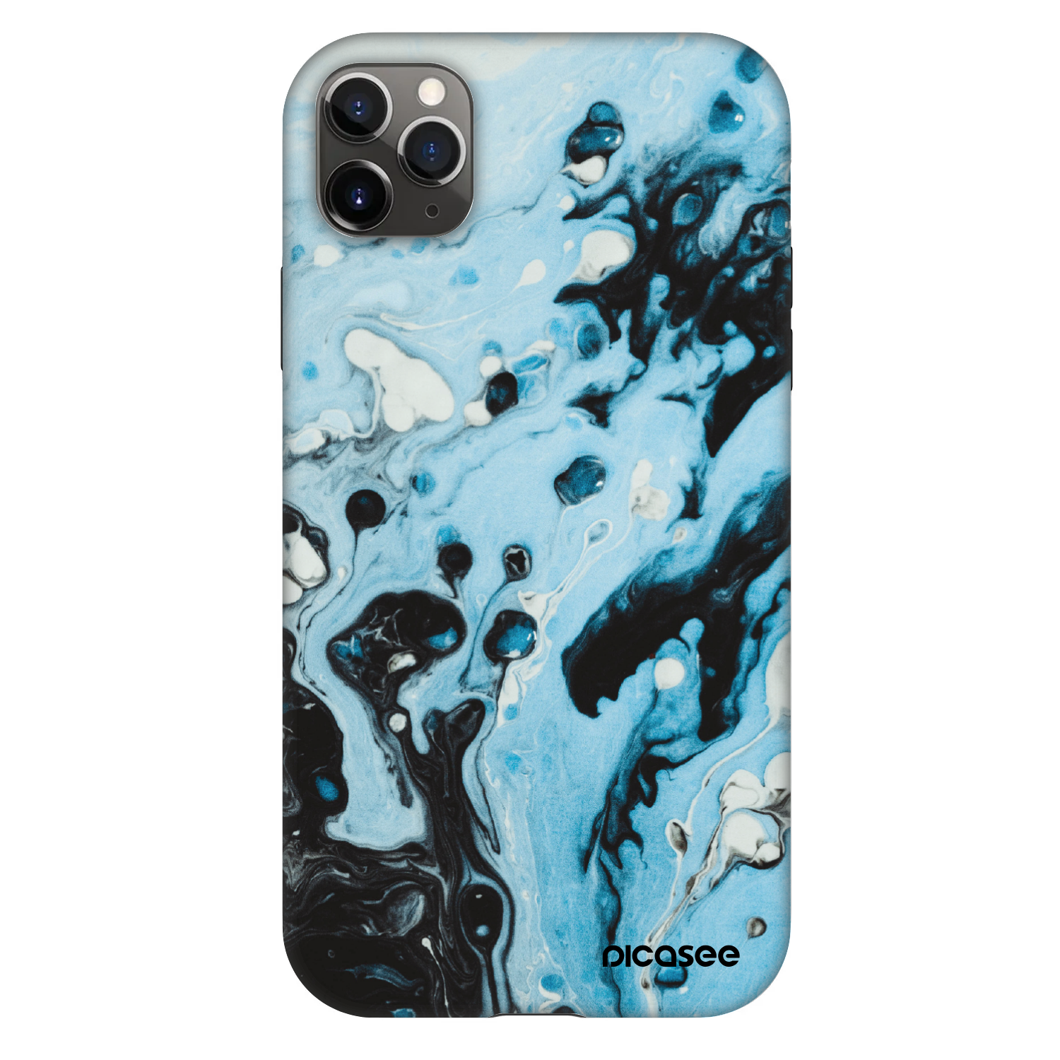 Picasee Fashion Case za Apple iPhone 11 Pro Max - Organic blue