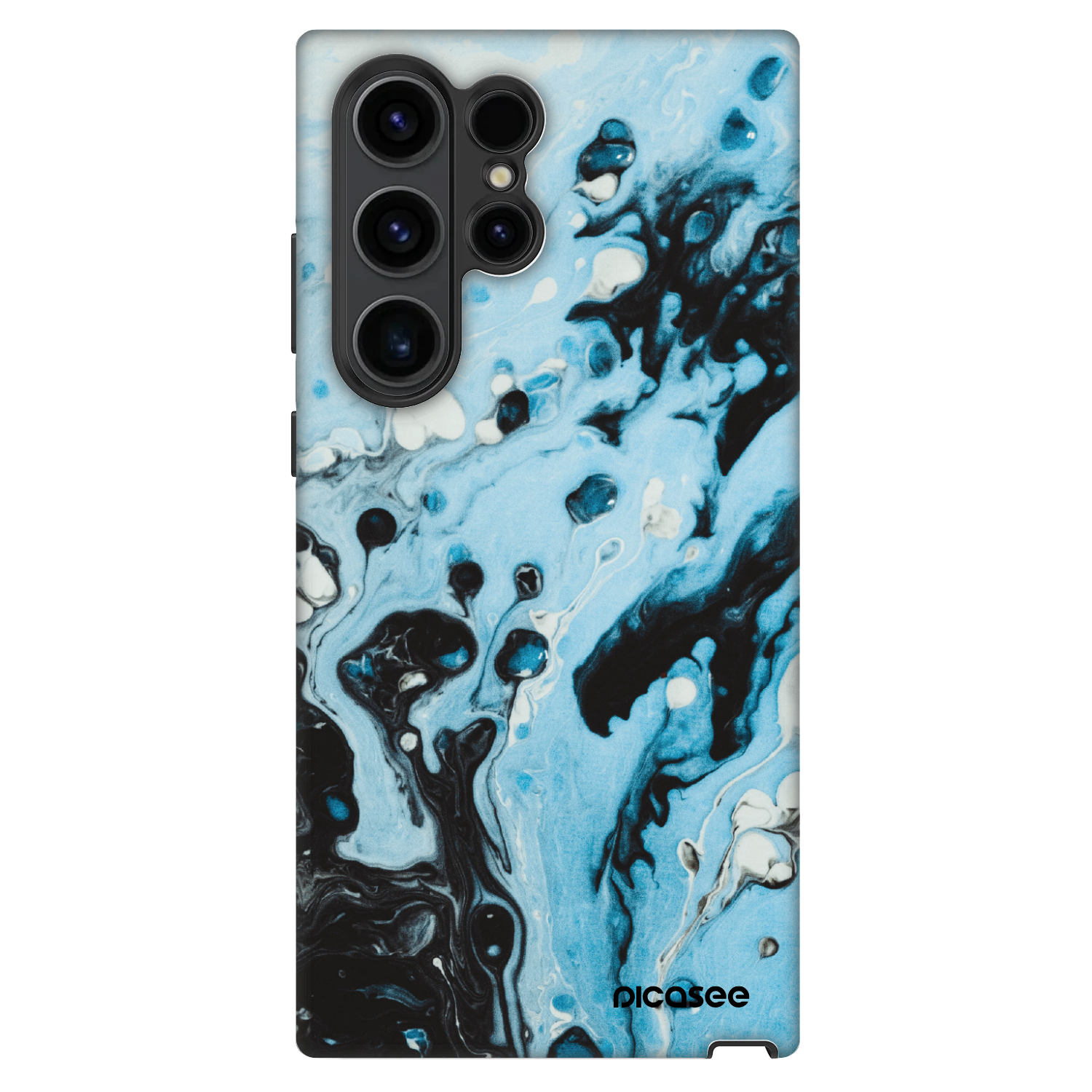 Picasee Fashion Case za Samsung Galaxy S23 Ultra 5G - Organic blue