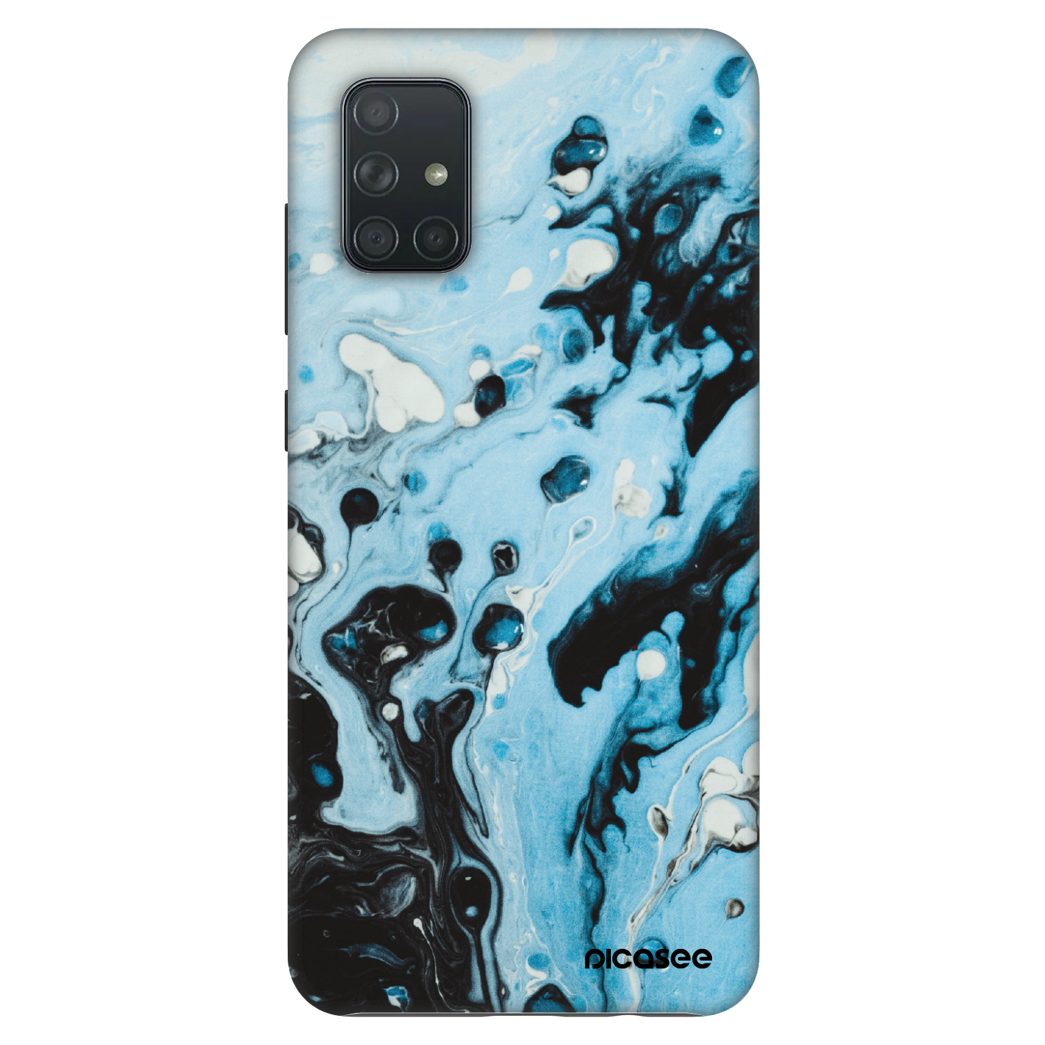Picasee Fashion Case za Samsung Galaxy A71 A715F - Organic blue