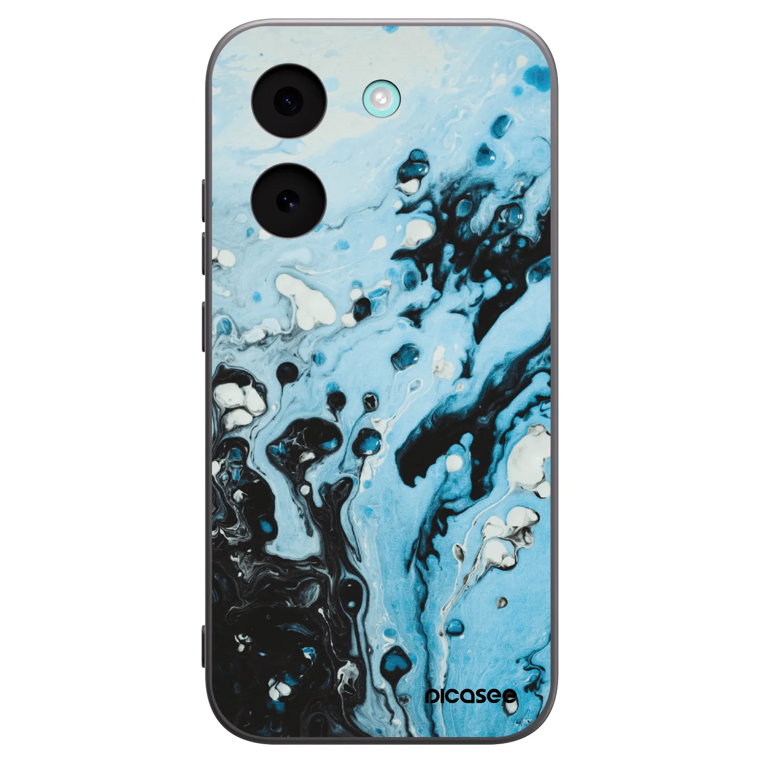 Picasee silikonski črni ovitek za Xiaomi Poco X8 Pro - Organic blue