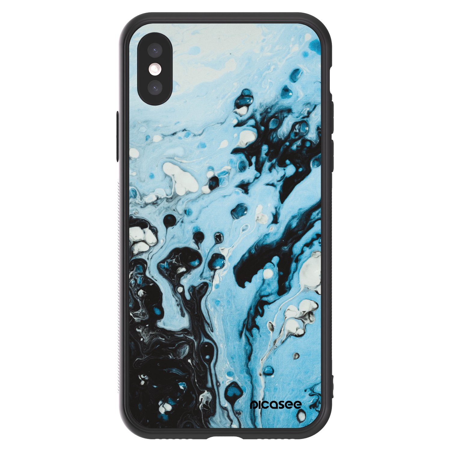 Picasee ULTIMATE CASE za Apple iPhone X/XS - Organic blue