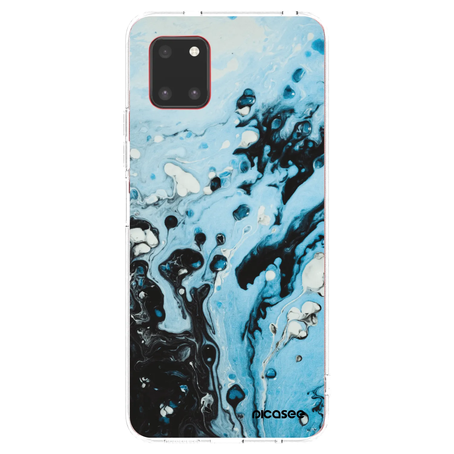 Picasee silikonski prozorni ovitek za Samsung Galaxy Note 10 Lite N770F - Organic blue