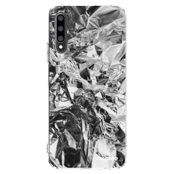 Picasee silikonski prozorni ovitek za Honor 9X Pro - Chrome