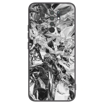 Picasee silikonski črni ovitek za Xiaomi Redmi 9 - Chrome