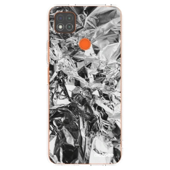 Picasee silikonski prozorni ovitek za Xiaomi Redmi 9C - Chrome