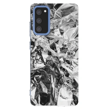 Picasee silikonski prozorni ovitek za Samsung Galaxy S20 FE - Chrome