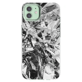 Picasee silikonski prozorni ovitek za Apple iPhone 12 - Chrome