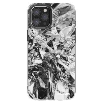 Picasee silikonski prozorni ovitek za Apple iPhone 12 Pro Max - Chrome