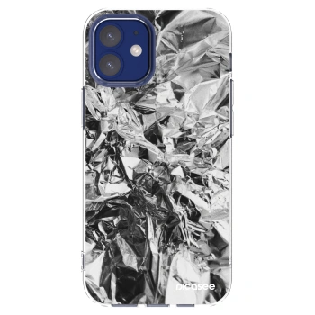Picasee silikonski prozorni ovitek za Apple iPhone 12 mini - Chrome