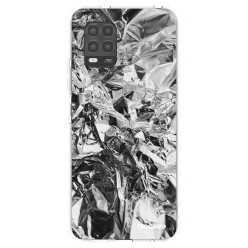 Picasee silikonski prozorni ovitek za Xiaomi Mi 10 Lite - Chrome