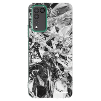 Picasee silikonski prozorni ovitek za Honor 10X Lite - Chrome