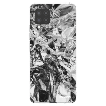 Picasee silikonski prozorni ovitek za Samsung Galaxy A42 A426B - Chrome