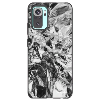 Picasee silikonski črni ovitek za Xiaomi Redmi Note 10 Pro - Chrome