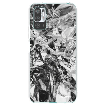 Picasee silikonski prozorni ovitek za Xiaomi Redmi Note 10 5G - Chrome