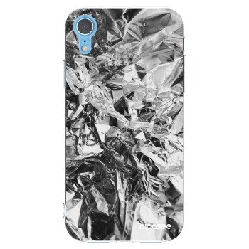 Picasee silikonski prozorni ovitek za Apple iPhone XR - Chrome