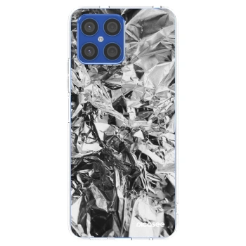 Picasee silikonski prozorni ovitek za Honor X8 4G - Chrome