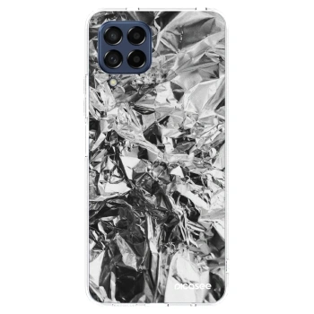 Picasee silikonski prozorni ovitek za Samsung Galaxy M53 5G - Chrome