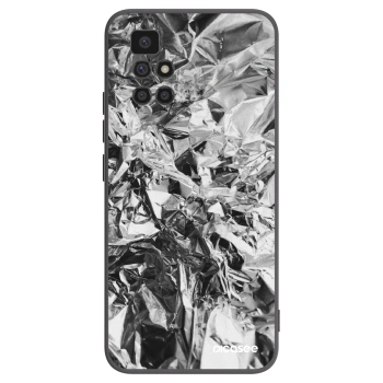 Picasee silikonski črni ovitek za Xiaomi Redmi 10 (2022) - Chrome