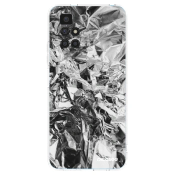 Picasee silikonski prozorni ovitek za Xiaomi Redmi 10 (2022) - Chrome