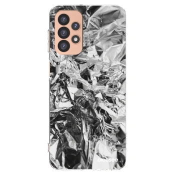 Picasee silikonski prozorni ovitek za Samsung Galaxy A23 A236B 5G - Chrome