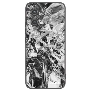 Picasee silikonski črni ovitek za Xiaomi Poco X5 - Chrome
