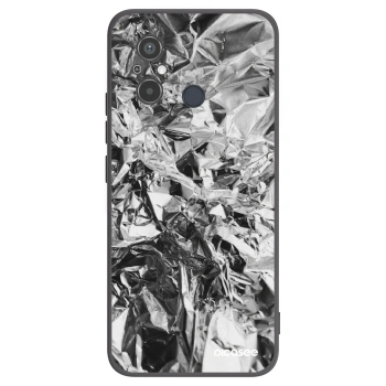 Picasee silikonski črni ovitek za Xiaomi Redmi 12C - Chrome
