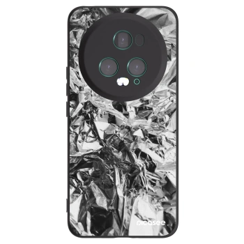 Picasee silikonski črni ovitek za Honor Magic5 Pro - Chrome