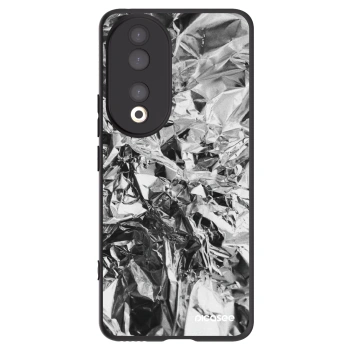 Picasee silikonski črni ovitek za Honor 90 5G - Chrome