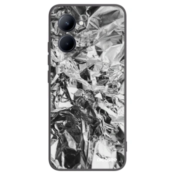 Picasee silikonski črni ovitek za Realme C33 (2023) - Chrome