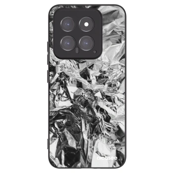 Picasee silikonski črni ovitek za Xiaomi 14 - Chrome